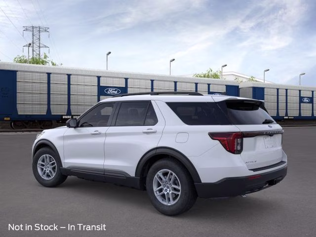 2026 White Metallic Ford Explorer Active RWD SUV