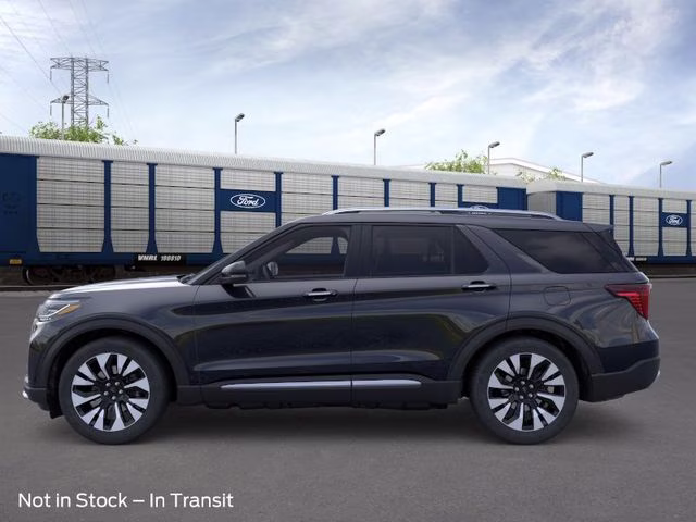2026 Black Metallic Ford Explorer Platinum 4X4 SUV