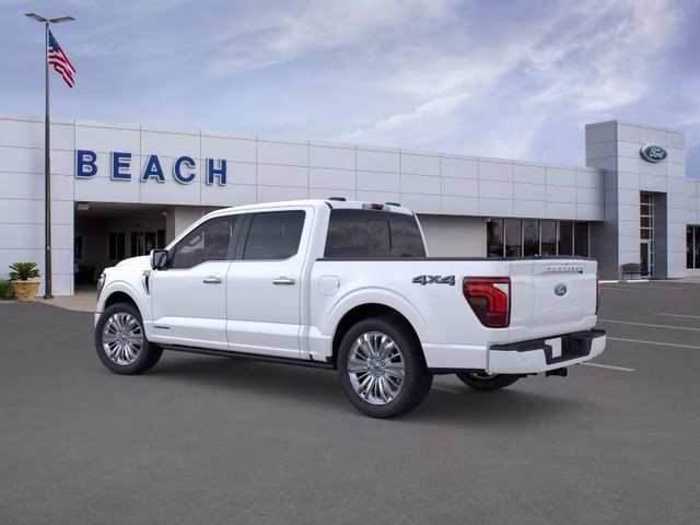 2026 White Metallic Ford F-150 Platinum 4X4 Truck