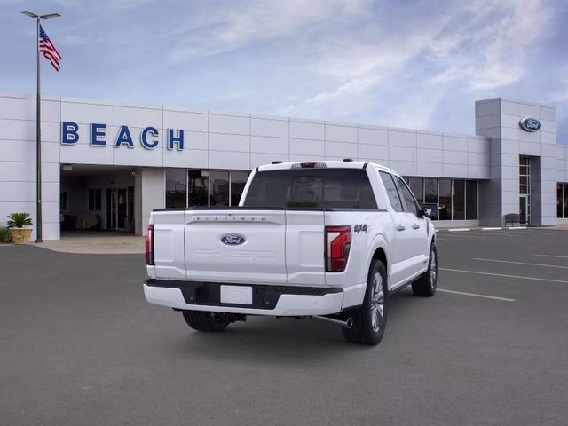 2026 White Metallic Ford F-150 Platinum 4X4 Truck
