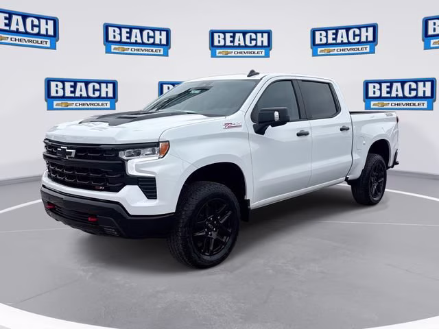 2026 Summit White Chevrolet Silverado 1500 LT Trail Boss 4X4 Truck