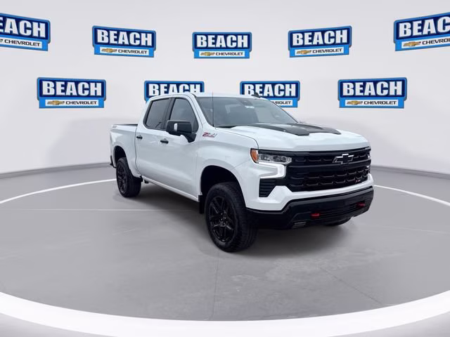 2026 Summit White Chevrolet Silverado 1500 LT Trail Boss 4X4 Truck