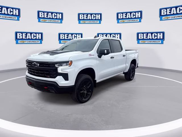 2026 Summit White Chevrolet Silverado 1500 LT Trail Boss 4X4 Truck