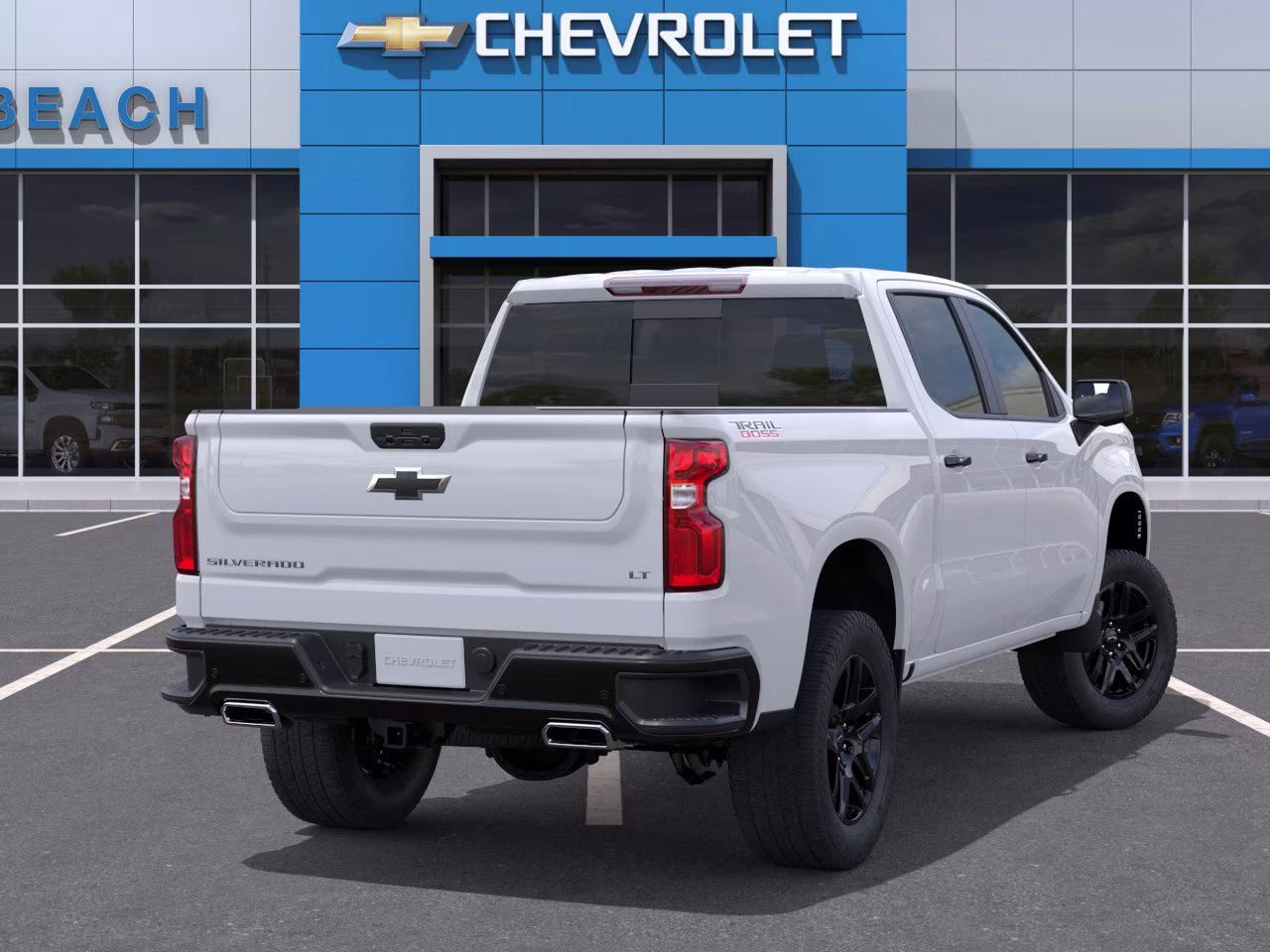 2026 Summit White Chevrolet Silverado 1500 LT Trail Boss 4X4 Truck