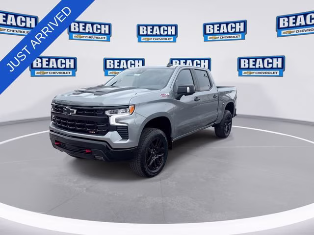 2026 Sterling Gray Metallic Chevrolet Silverado 1500 LT Trail Boss 4X4 Truck