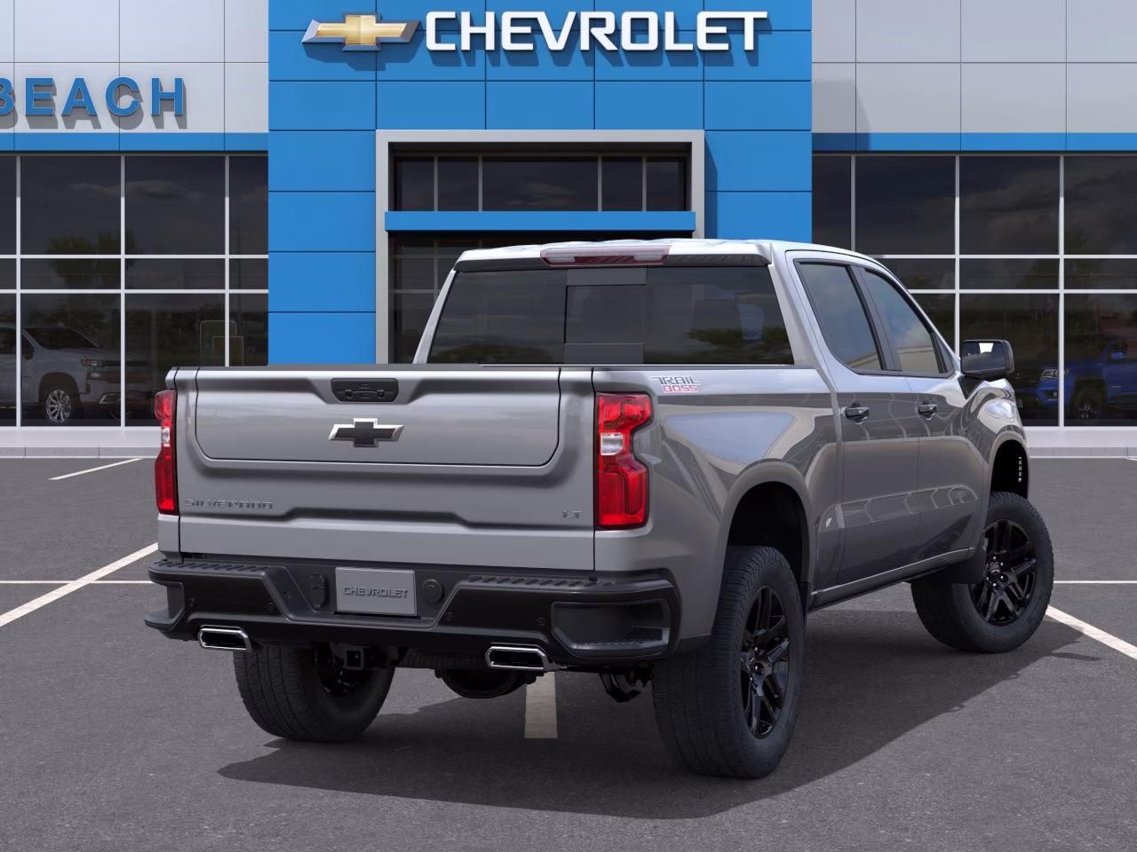 2026 Sterling Gray Metallic Chevrolet Silverado 1500 LT Trail Boss 4X4 Truck