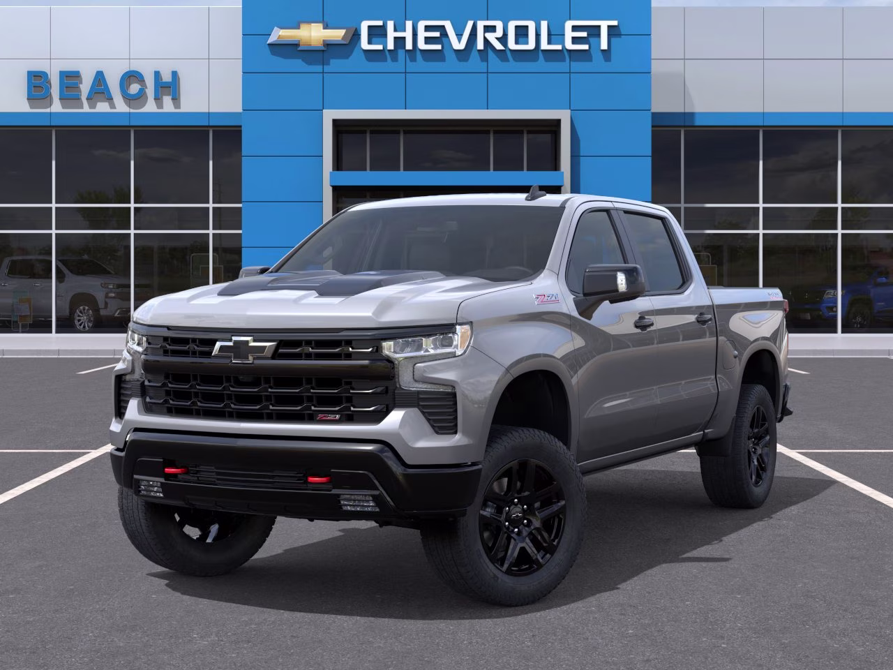2026 Sterling Gray Metallic Chevrolet Silverado 1500 LT Trail Boss 4X4 Truck