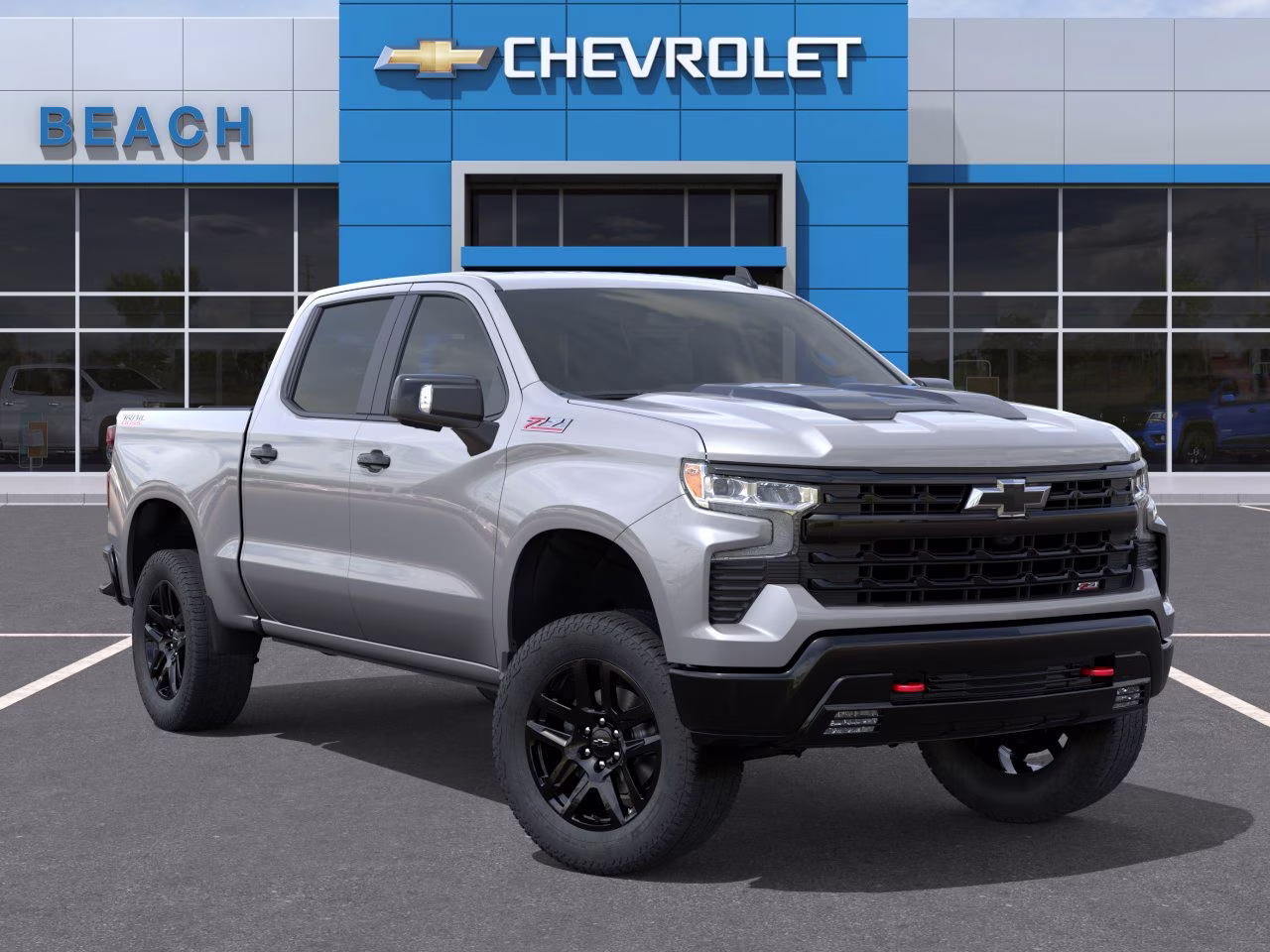 2026 Sterling Gray Metallic Chevrolet Silverado 1500 LT Trail Boss 4X4 Truck