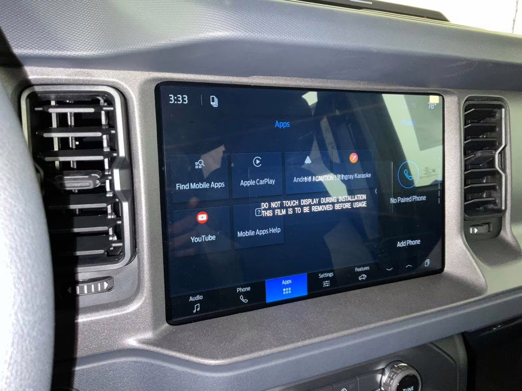 2026 Gray Ford Bronco Base 4X4 SUV