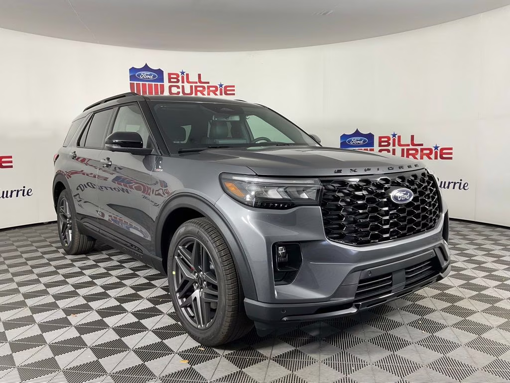 2026 Gray Ford Explorer ST-Line RWD SUV