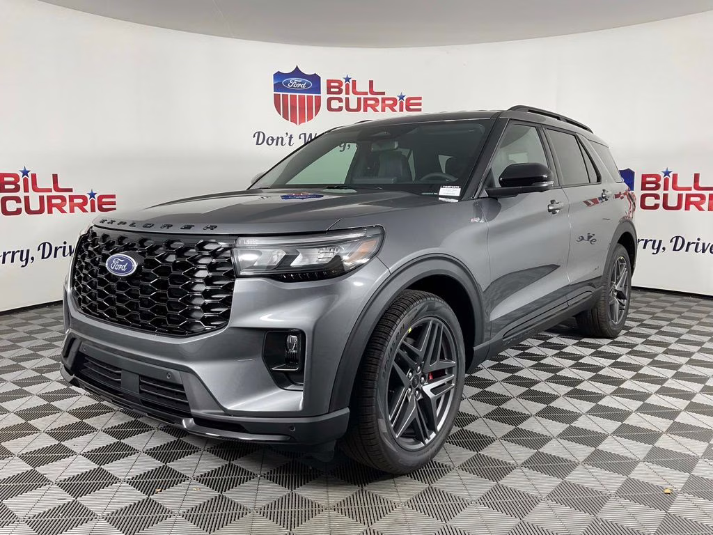 2026 Gray Ford Explorer ST-Line RWD SUV
