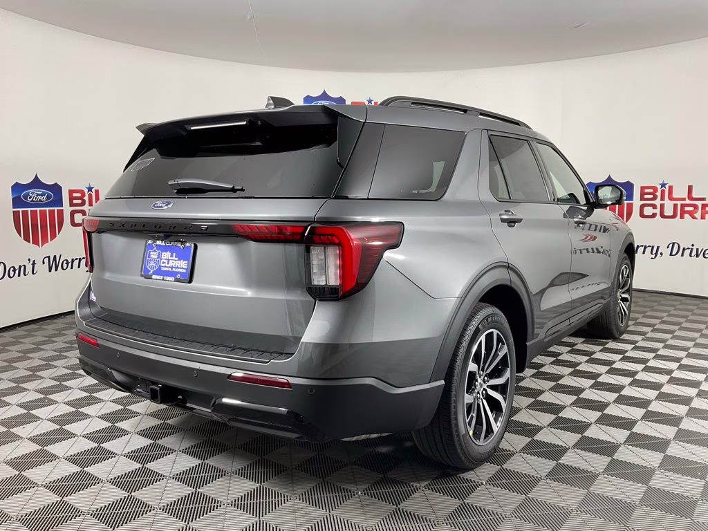 2026 Gray Ford Explorer ST-Line RWD SUV