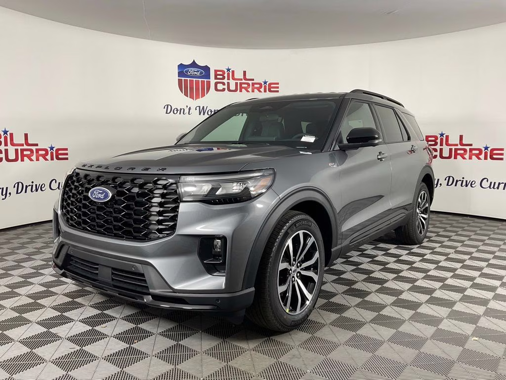 2026 Gray Ford Explorer ST-Line RWD SUV