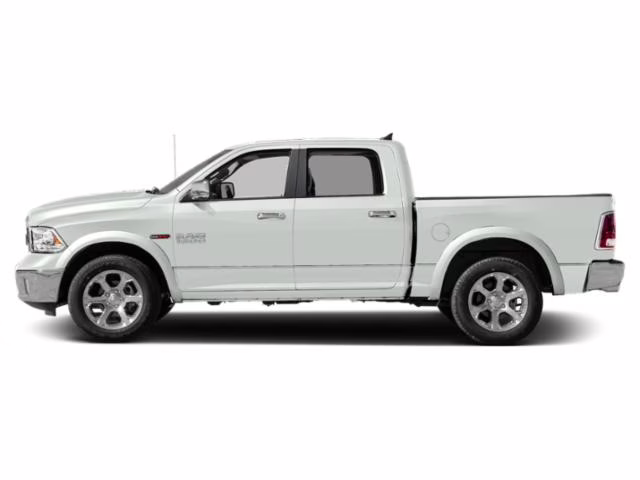 2018 Bright White Clearcoat Ram 1500 Laramie 4X4 Truck