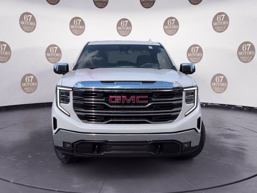 2023 White Frost Tricoat GMC Sierra 1500 SLT 4X4 Truck