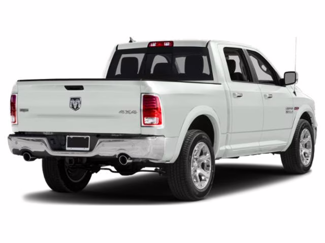 2018 Bright White Clearcoat Ram 1500 Laramie 4X4 Truck