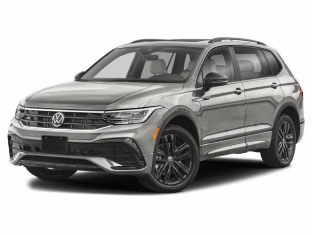 2023 Silver Metallic Volkswagen Tiguan 2.0T SE R-Line Black FWD SUV