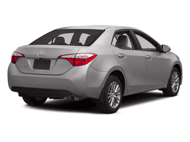 2014 Classic Silver Metallic Toyota Corolla L FWD Sedan
