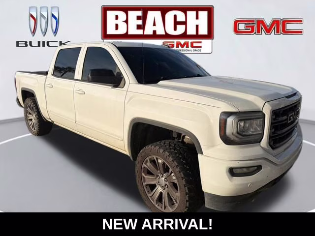 2017 Summit White GMC Sierra 1500 SLT 4X4 Truck