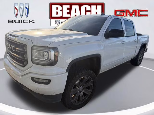 2017 Summit White GMC Sierra 1500 SLT 4X4 Truck