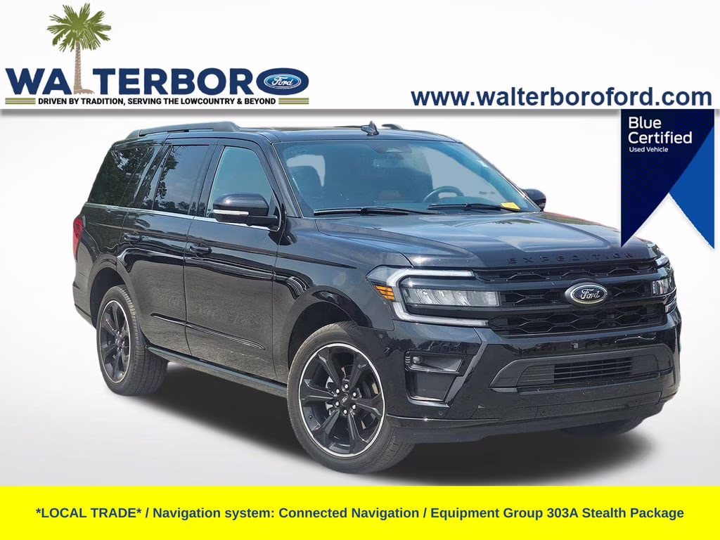 2024 Black Metallic Ford Expedition Limited RWD SUV