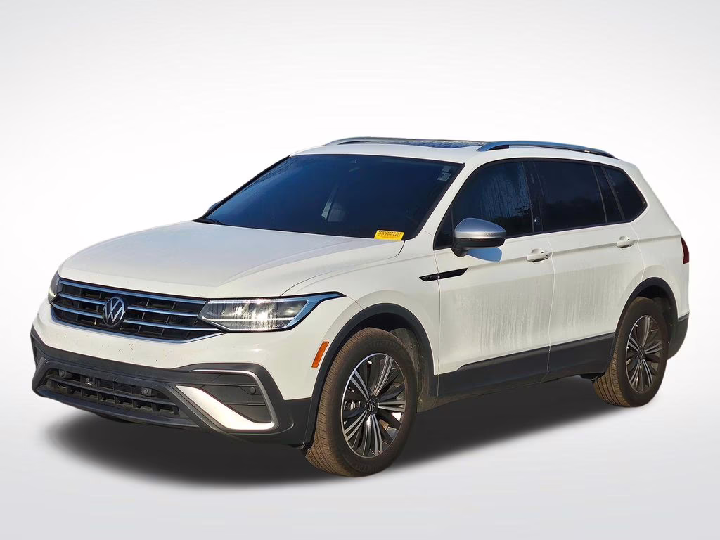 2024 Pure White Volkswagen Tiguan 2.0T Wolfsburg Edition FWD SUV