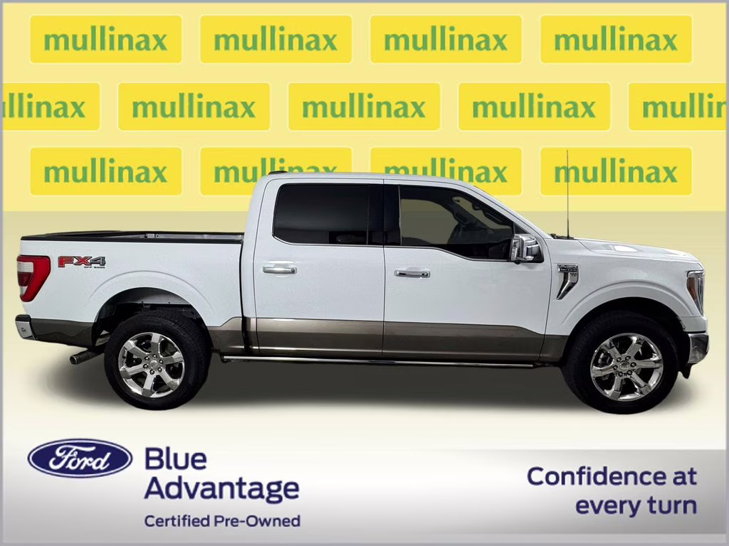 2022 Oxford White Ford F-150 King Ranch 4X4 Truck