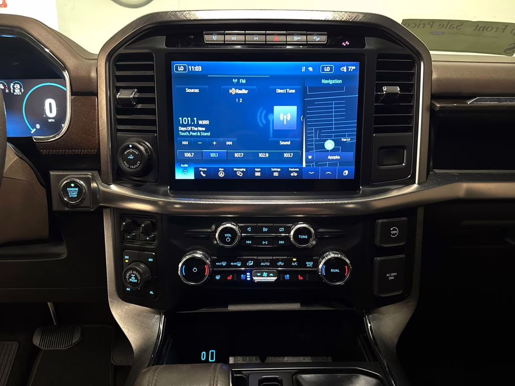 2022 Oxford White Ford F-150 King Ranch 4X4 Truck
