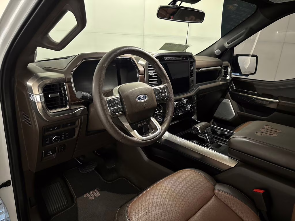 2022 Oxford White Ford F-150 King Ranch 4X4 Truck