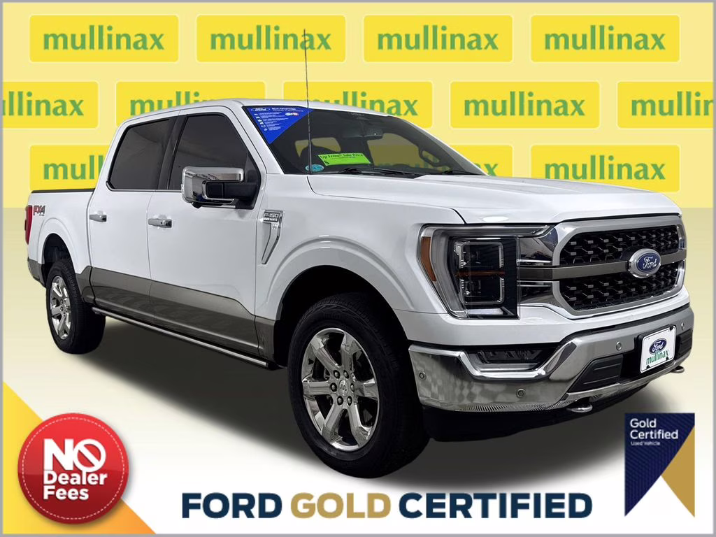 2022 Oxford White Ford F-150 King Ranch 4X4 Truck