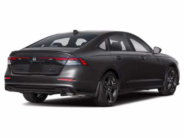 2026 Crystal Black Pearl Honda Accord Hybrid Sport-L FWD Sedan