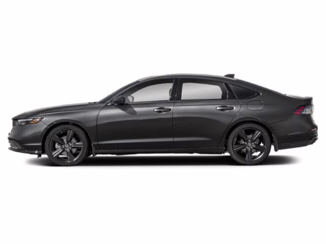 2026 Crystal Black Pearl Honda Accord Hybrid Sport-L FWD Sedan