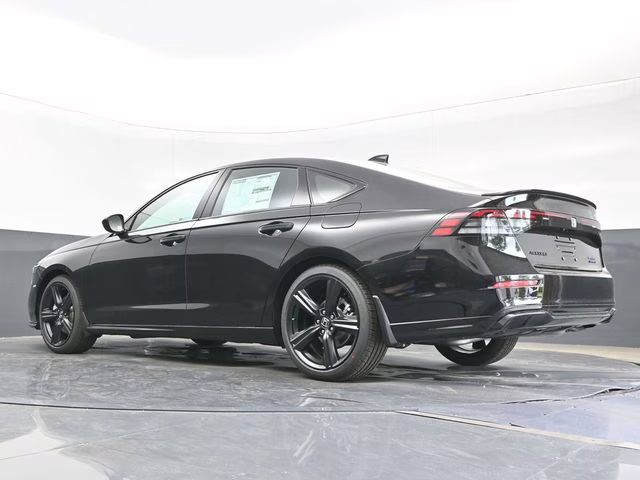 2026 Crystal Black Pearl Honda Accord Hybrid Sport-L FWD Sedan