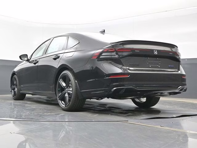 2026 Crystal Black Pearl Honda Accord Hybrid Sport-L FWD Sedan
