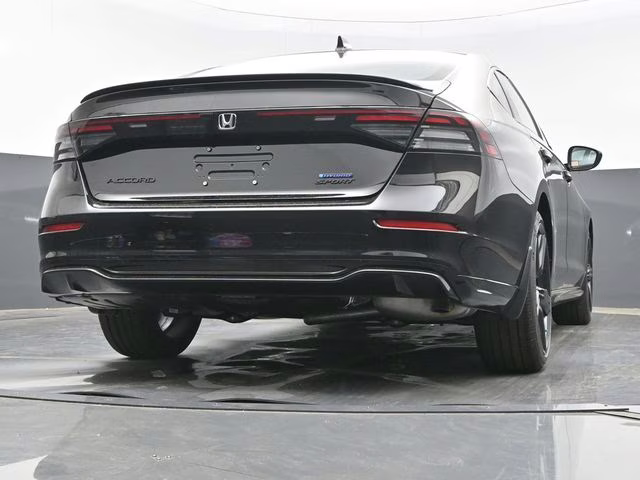 2026 Crystal Black Pearl Honda Accord Hybrid Sport-L FWD Sedan