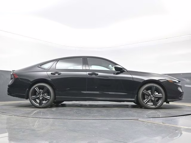 2026 Crystal Black Pearl Honda Accord Hybrid Sport-L FWD Sedan