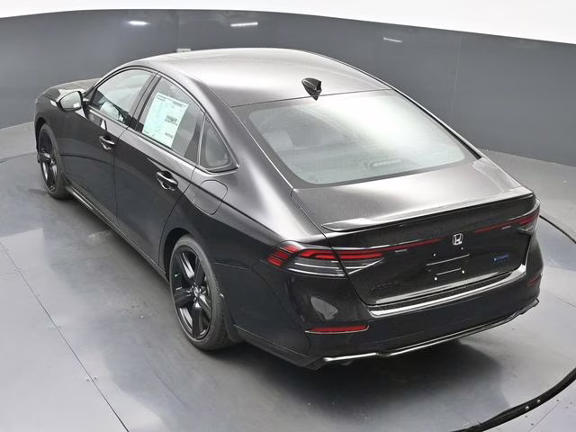 2026 Crystal Black Pearl Honda Accord Hybrid Sport-L FWD Sedan