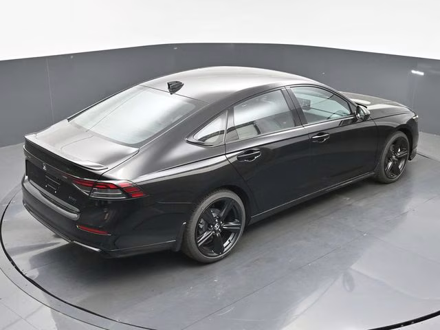 2026 Crystal Black Pearl Honda Accord Hybrid Sport-L FWD Sedan