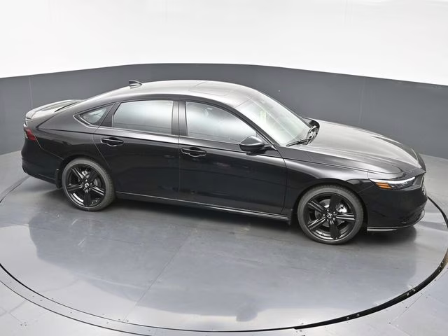 2026 Crystal Black Pearl Honda Accord Hybrid Sport-L FWD Sedan