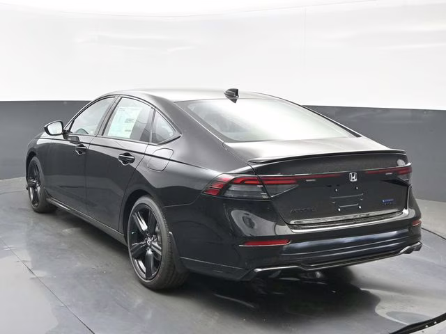 2026 Crystal Black Pearl Honda Accord Hybrid Sport-L FWD Sedan