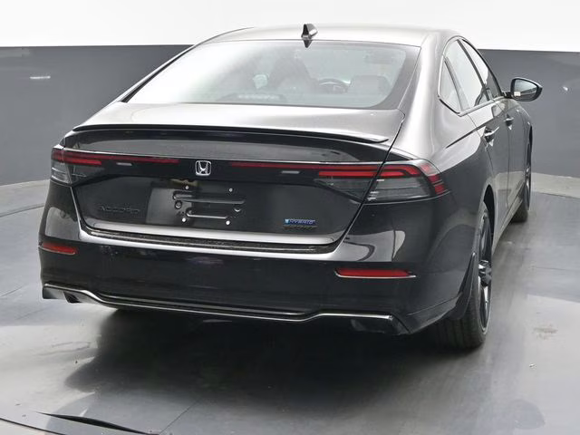 2026 Crystal Black Pearl Honda Accord Hybrid Sport-L FWD Sedan