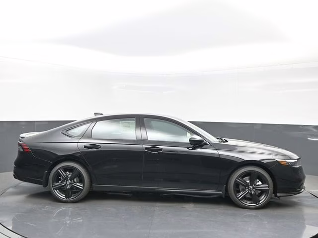 2026 Crystal Black Pearl Honda Accord Hybrid Sport-L FWD Sedan