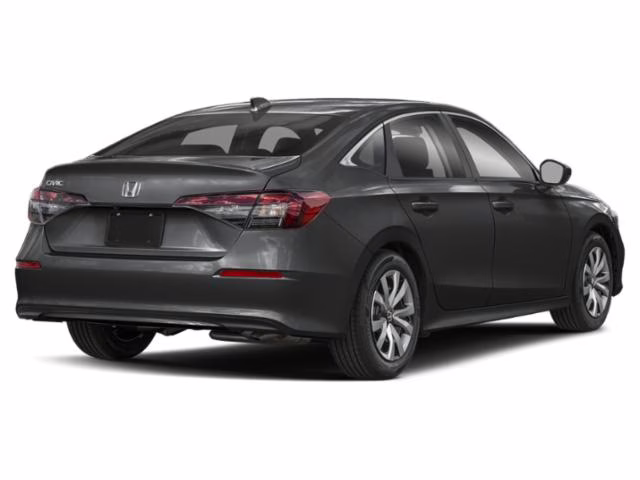 2026 Crystal Black Pearl Honda Civic LX FWD Sedan