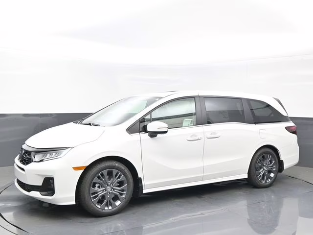 2026 Platinum White Pearl Honda Odyssey Touring FWD Van