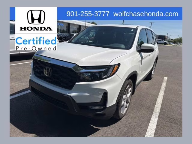 2024 Platinum White Pearl Honda Passport EX-L AWD SUV