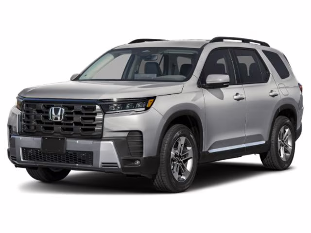 2026 Solar Silver Metallic Honda Pilot EX-L AWD SUV
