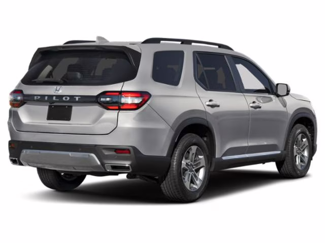 2026 Solar Silver Metallic Honda Pilot EX-L AWD SUV