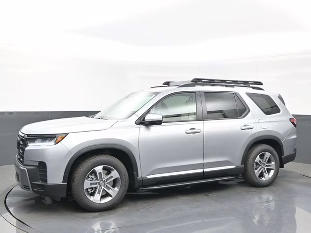 2026 Solar Silver Metallic Honda Pilot EX-L AWD SUV