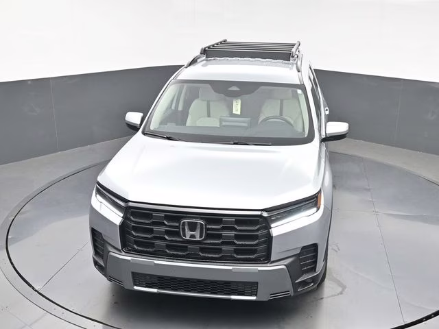2026 Solar Silver Metallic Honda Pilot EX-L AWD SUV