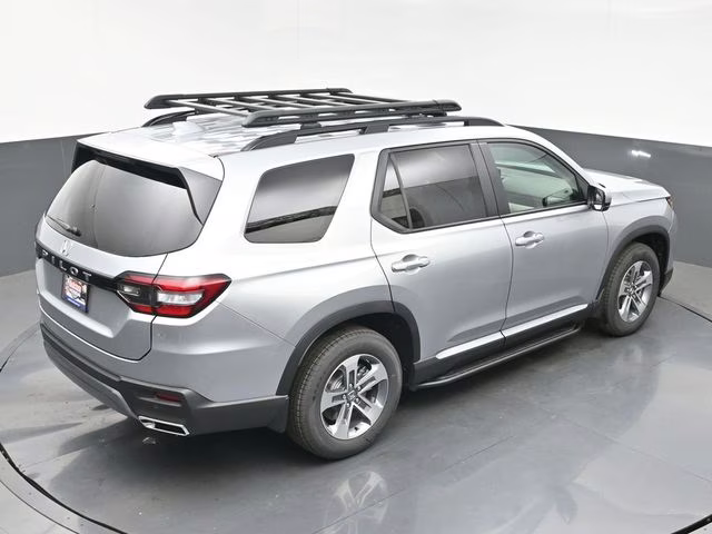 2026 Solar Silver Metallic Honda Pilot EX-L AWD SUV